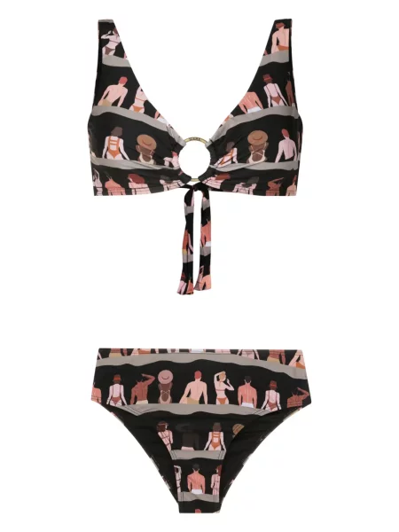 Bikini Amir Slama cu imagine negru