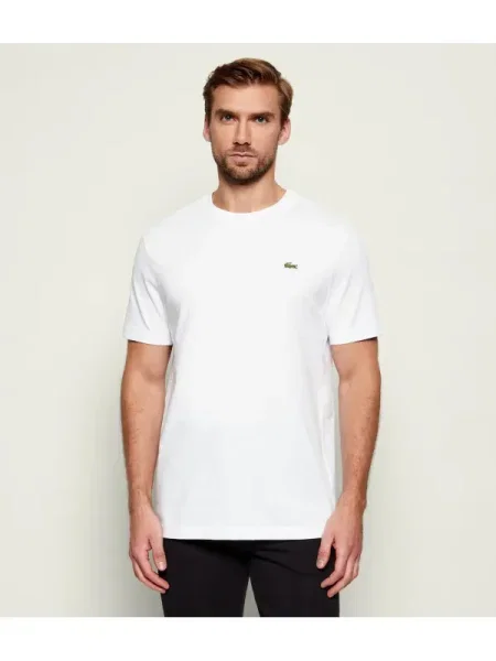 Lacoste Tricou | Relaxed fit alb