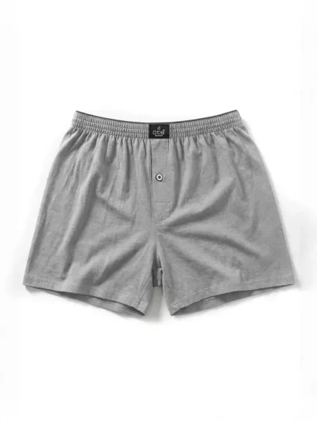 ÖTS Boksarice ÖTS Herren-Boxershorts svetlo siva