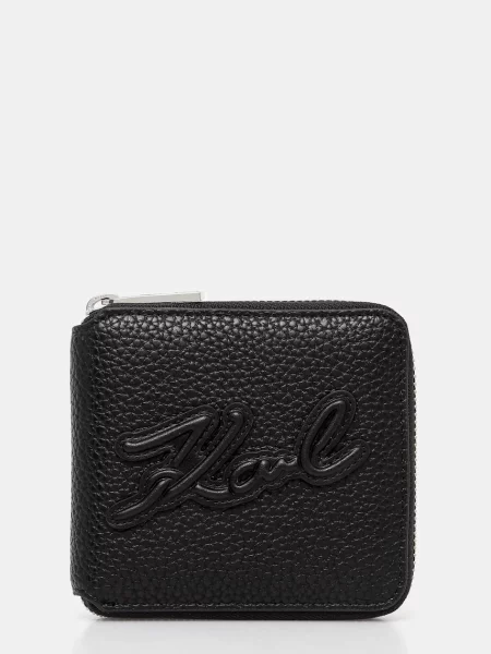 Портмоне Karl Lagerfeld дамски черно