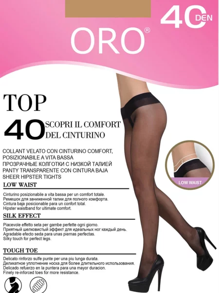 Колготы Oro черные