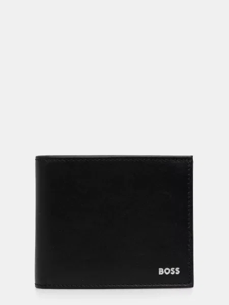 BOSS portofel de piele barbati negru