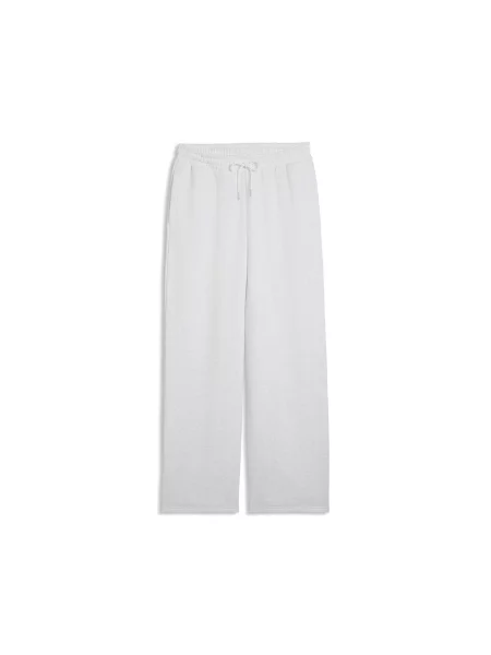 PUMA spodnie dresowe Wardrobe Essentials o kroju oversize Akcesoria S biały