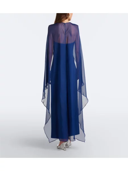 Rochie Simkhai din organza albastru