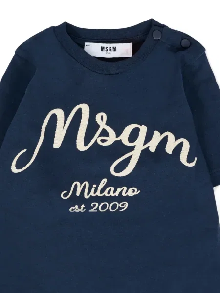 Koszulka dziecięca Msgm niebieska