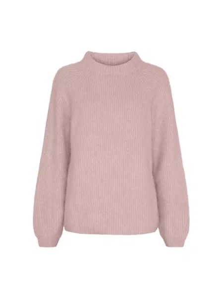 Sweter Btfcph z kaszmiru różowy