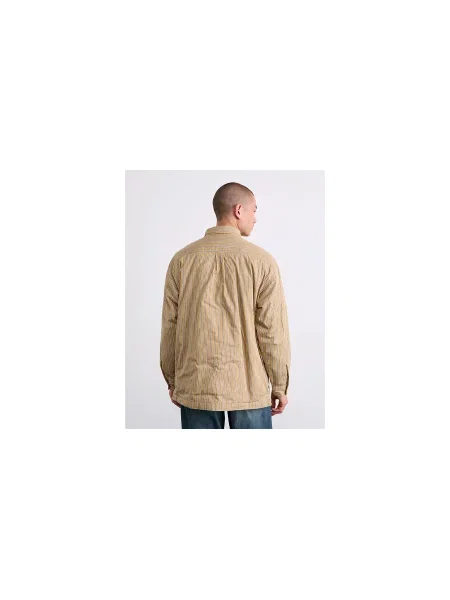 Carhartt WIP Grimsby Shirt Jacket Mężczyźni Koszula Carhartt WIP Brązowy Size: M czarna