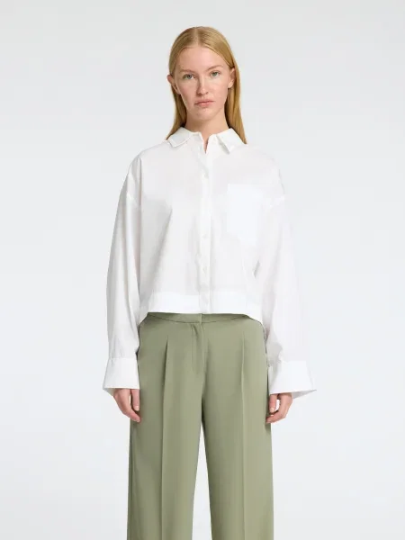 SELECTED FEMME Bluză SLFASTHA' alb