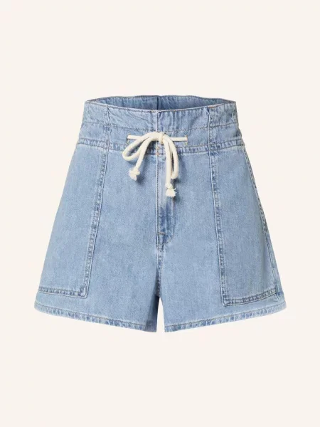 Ba&Sh Džínové Šortky Mabo blue blue jeans modré
