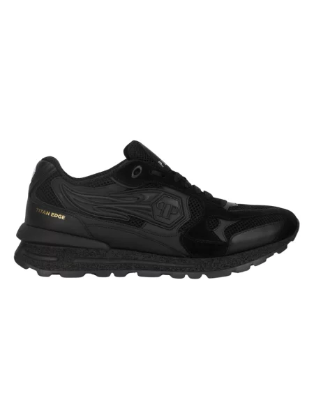 Sneakersy Philipp Plein skórzane czarne
