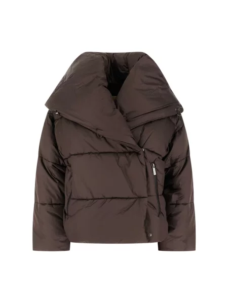 Kurtka puchowa Michael Kors brązowa