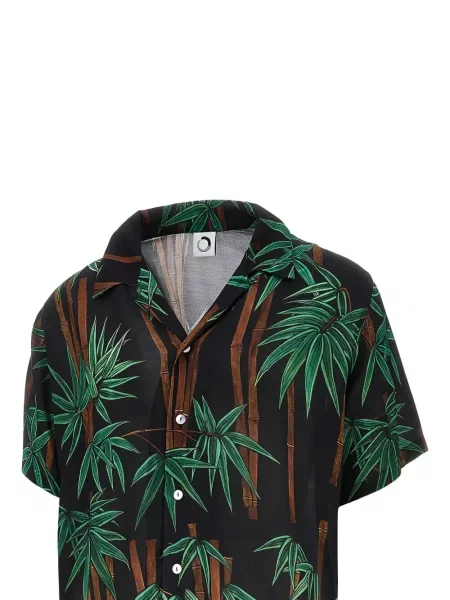 Cămașă Endless Joy cu imagine din bambus negru