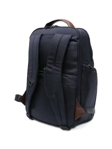 Kostkovaný batoh Piquadro modrý