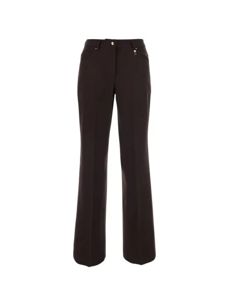Pantaloni Moncler cu autograf maro