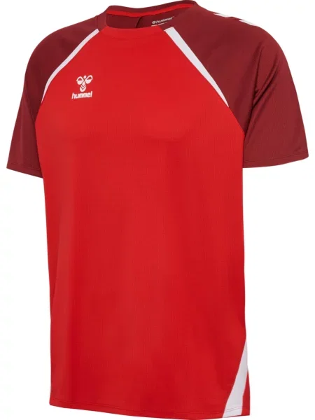 Koszulka sportowa T-shirt Hummel hml Lead Jersey czerwona