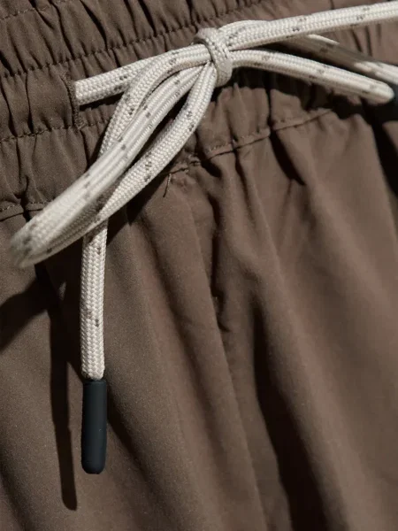 Pantaloni Rethinkit Studios alergare cu cordon maro