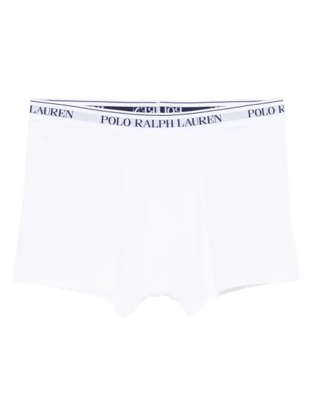 Боксерки Polo Ralph Lauren от рипсено кадифе бяло