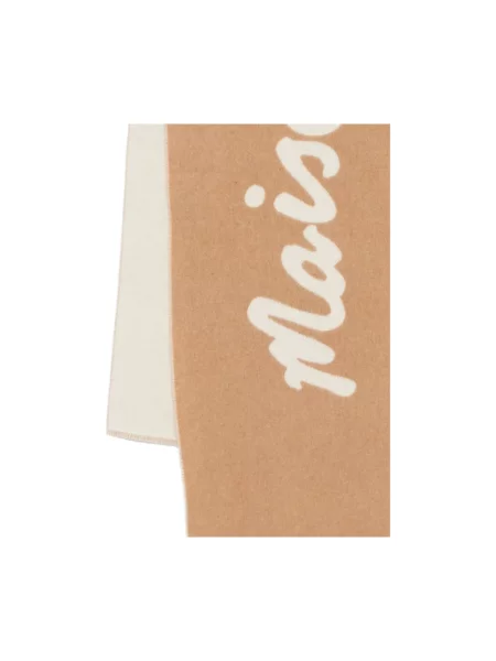 Szal Maison Kitsune brązowa