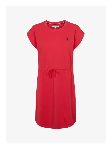 U.S. POLO ASSN. Šaty Ida červená