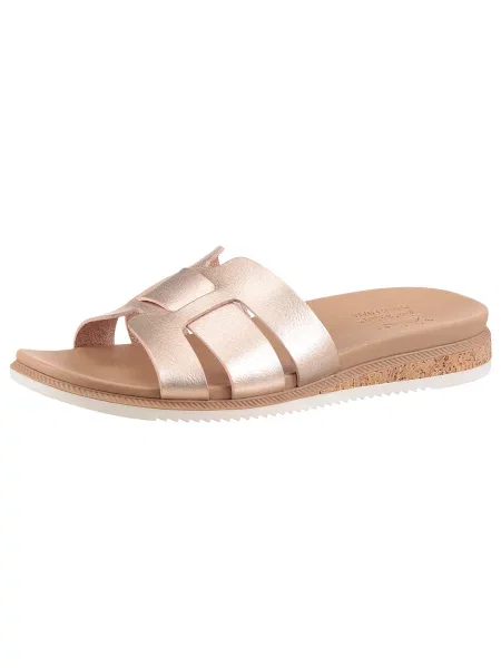 SKECHERS Nizki natikači Desert Kiss rožnato zlata