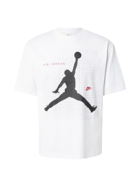 Jordan Majica rdeča / črna bela