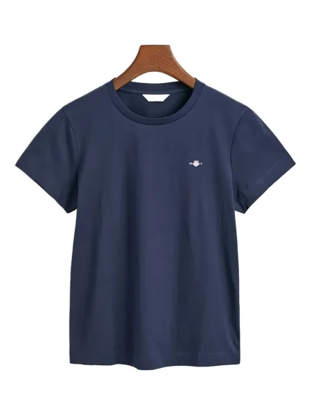 Tricou Gant scurt albastru