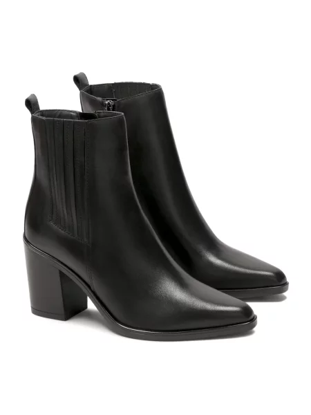 Botki Kazar skórzane czarne