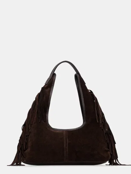 Usnjena torbica Answear.LAB rjava