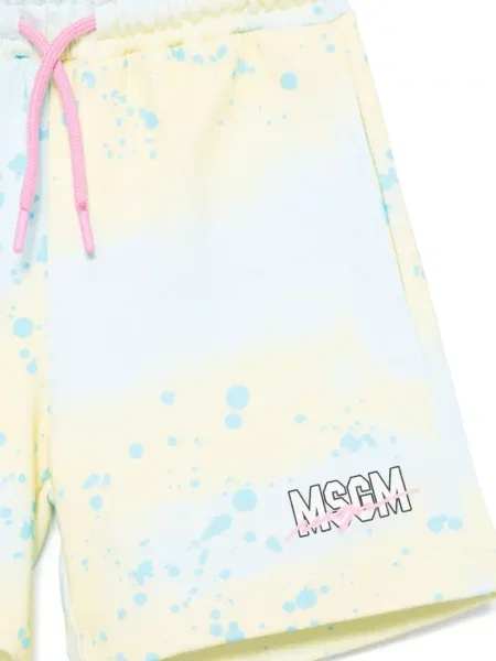 Szorty dziecięce Msgm żółte