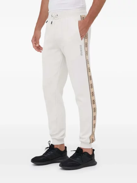 Pantaloni Guess alergare cu autograf
