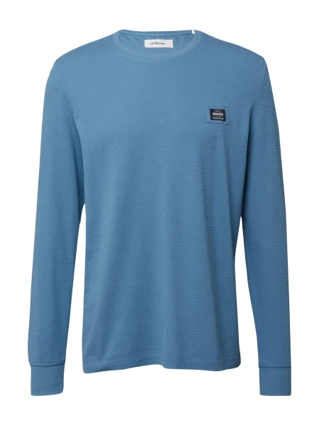 S.Oliver Tricou fumuriu albastru