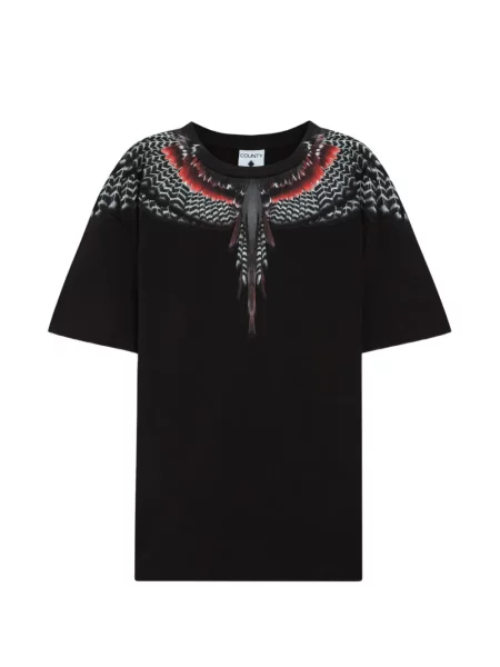 Tricou County Of Milan cu imagine negru