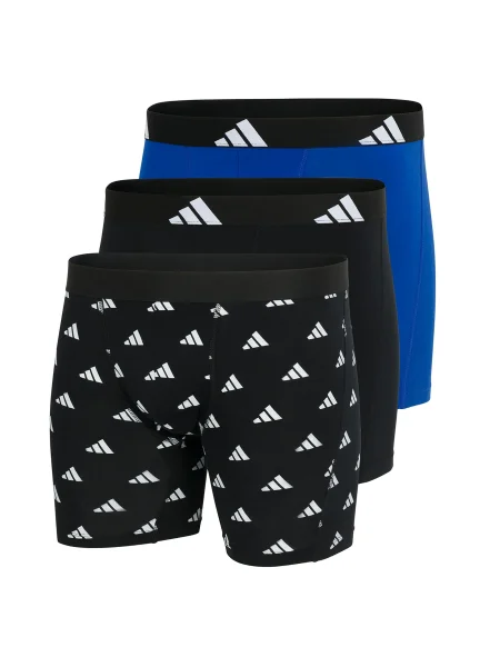 ADIDAS ORIGINALS Boxeralsók / fekete / fehér kék