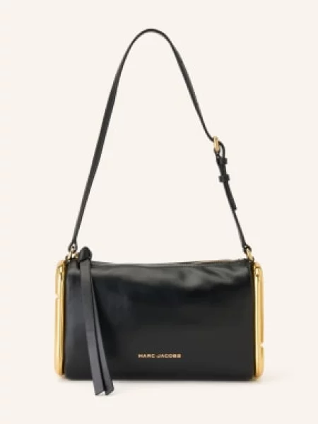 Marc Jacobs Kabelka Přes Rameno The Scene Small Shoulder Bag / zlatá černá