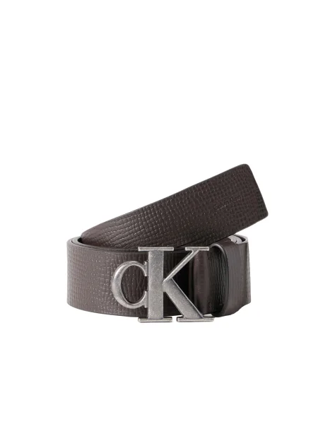 Calvin Klein opasok pánsky kožený hnedá