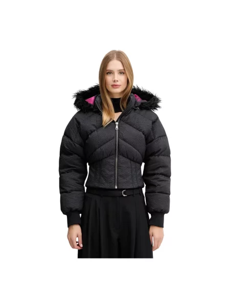 Kurtka jeansowa Versace Jeans Couture czarna