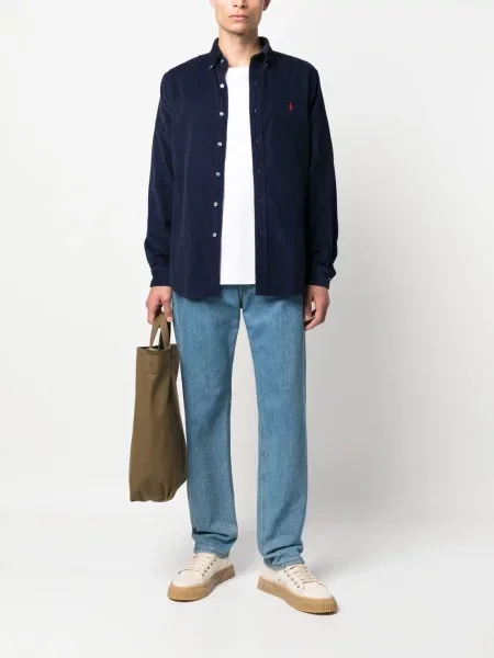 Polo marškinėliai Polo Ralph Lauren mėlyna