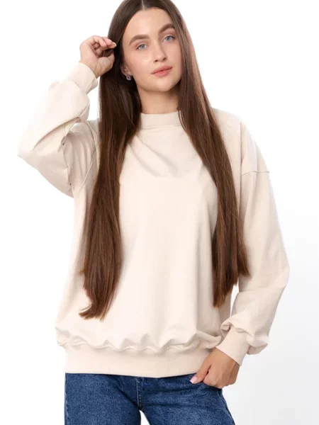 Світшот Носи своє бежевий