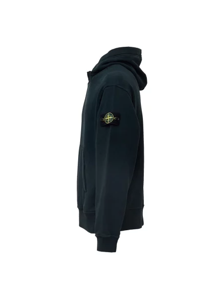 Bluza z kapturem Stone Island z kamieniami zielona