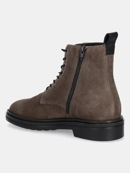 Замшевые кроссовки Gant коричневые
