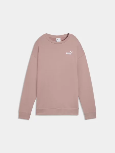 Світшот PUMA Ess Logo Relaxed Crew комбінований верх бежевий