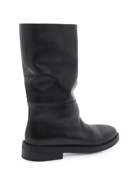Botine Marsell din piele negru