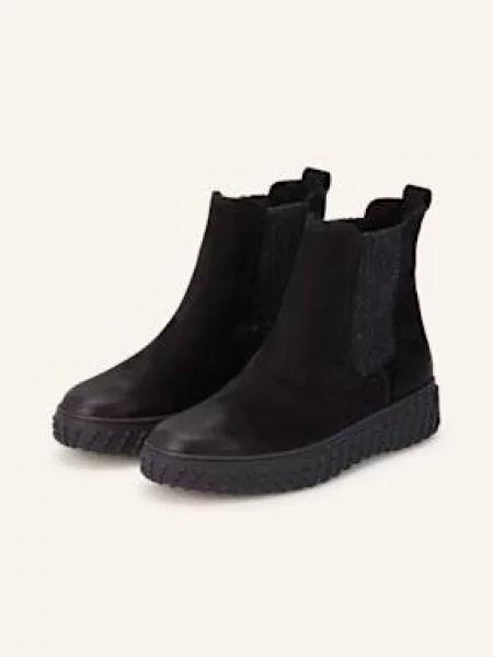 Chelsea boots Paul Green z merino vlny černé