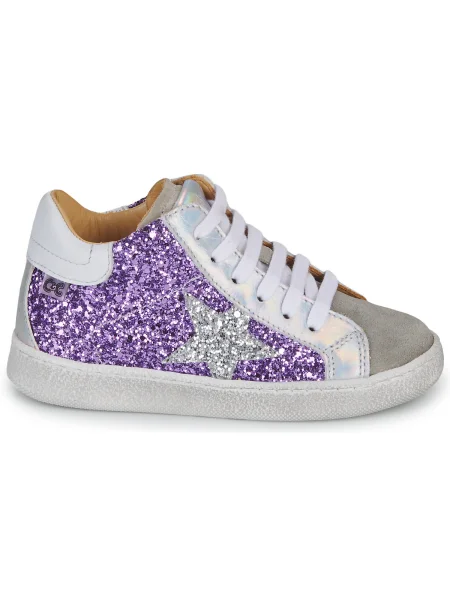Pantofi copii Citrouille Et Compagnie violet