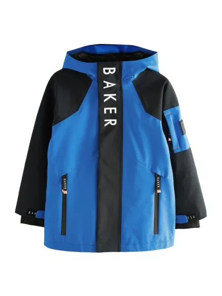 Baker by Ted Baker Geacă de primăvară-toamnă albastru / negru alb