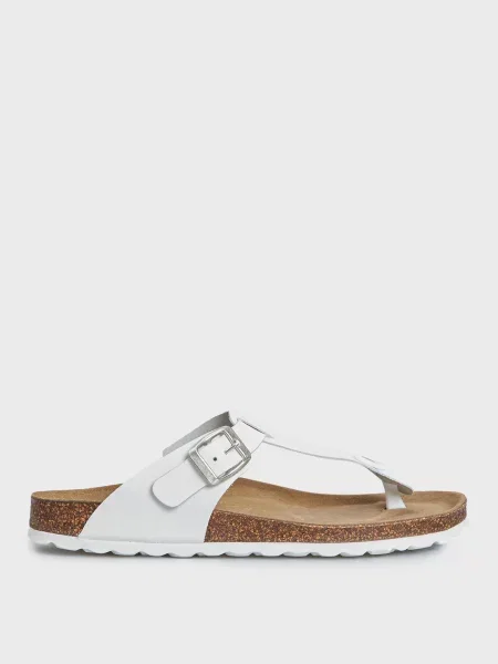 Кожаные вьетнамки Prpy белые