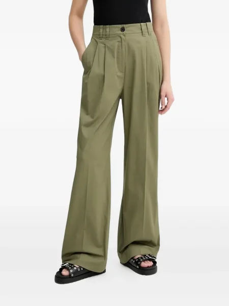 Pantaloni Marc O'polo plisate verde