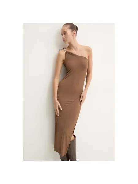 Rick Owens Lilies sukienka brązowa