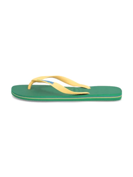 Tenisky Havaianas Brasil Logo Green/ Yellow EUR zelené