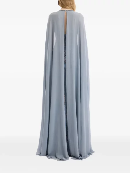 Sukienka maxi Gemy Maalouf niebieska